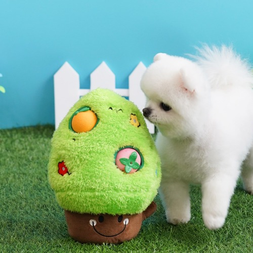 패리스독 과일나무 간식 강아지 노즈워크 장난감