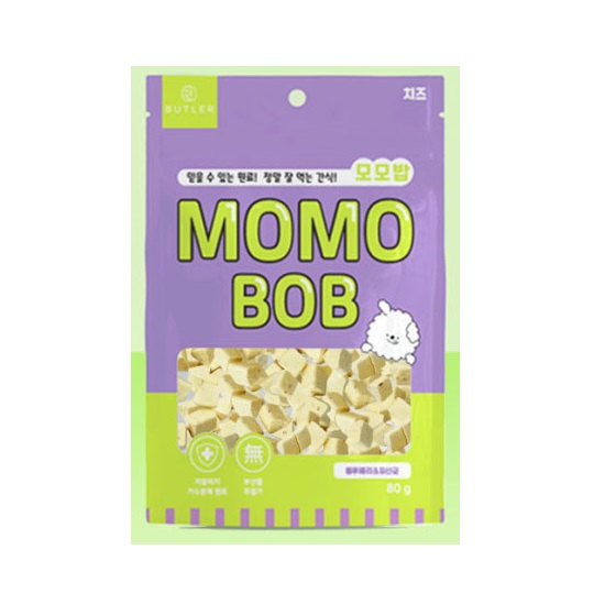 버틀러 모모밥 치즈 블루베리&유산균 80g